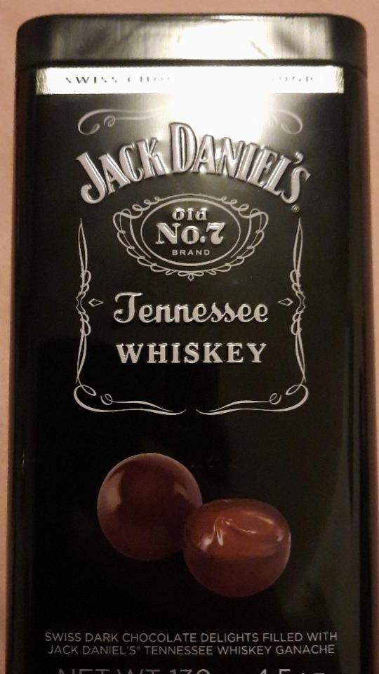 Fotografie - Swiss dark chocolate liquor Jack Daniel’s
