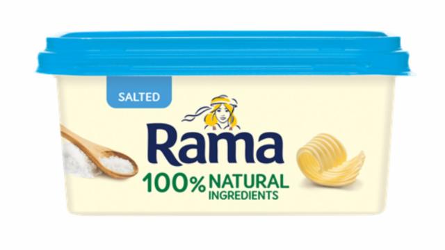 Fotografie - Rama slaná salted 100% natural ingredients