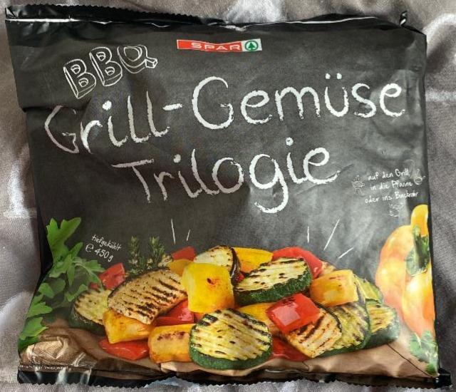 Fotografie - BBQ Grill-Gemüse Trilogie Spar