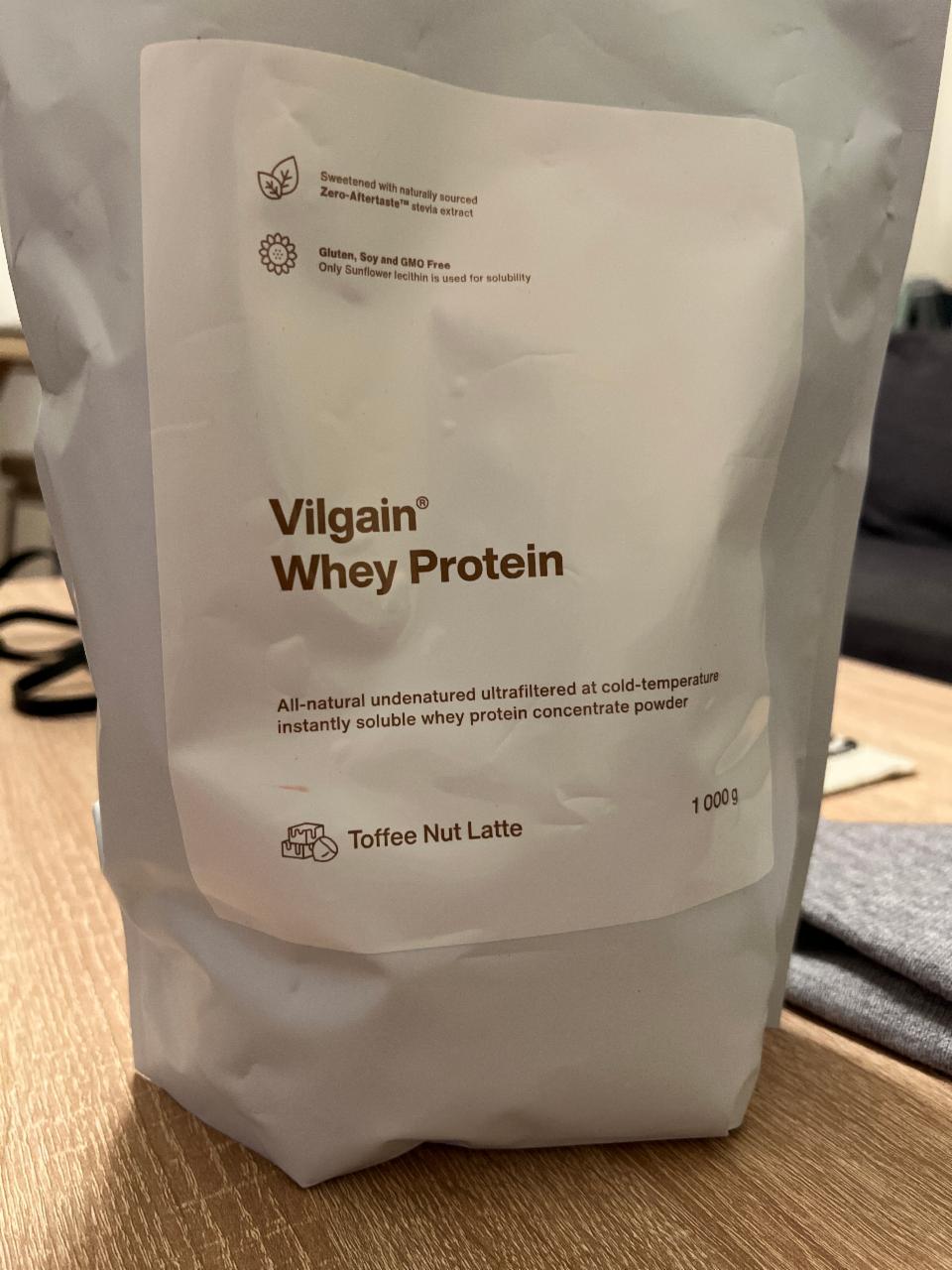 Fotografie - Whey Protein Toffee Nut Latte Vilgain