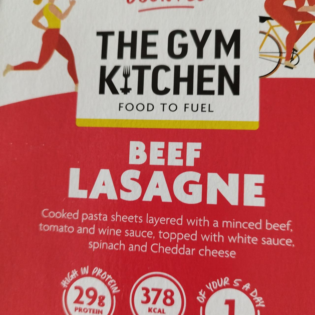 Fotografie - Beef lasagne The gym kitchen
