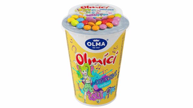 Fotografie - Olmíci jogurtoví vanilkoví Lollipopz Olma