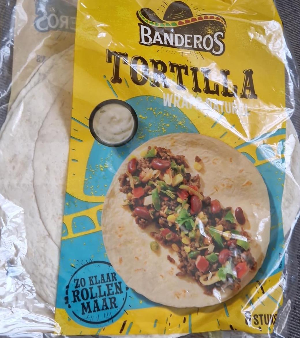 Fotografie - Tortilla wraps naturel Banderos