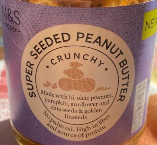 Fotografie - Super Seeded peanut butter Crunchy M&S Food