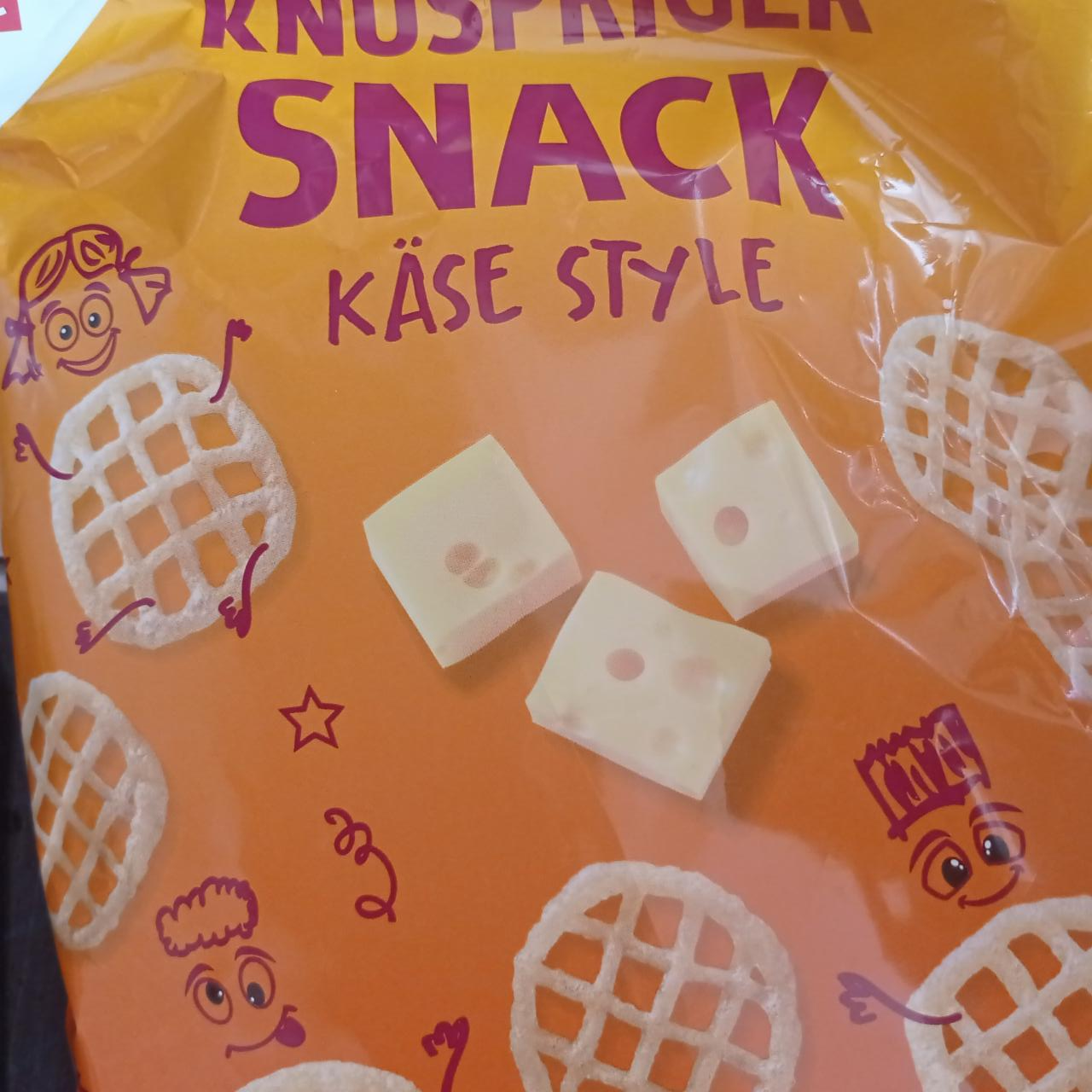 Fotografie - Knuspriger snack käse style K-Classic