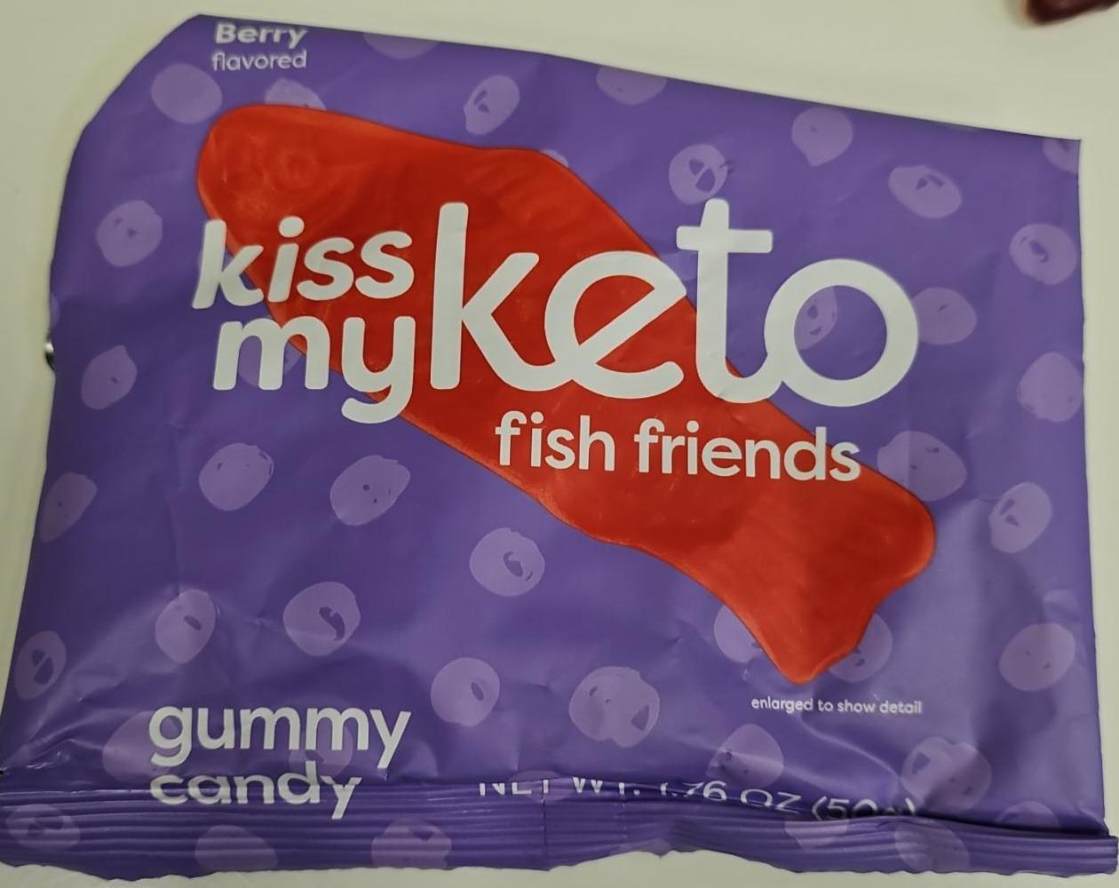 Fotografie - Fish Friends gummy candy Berry flavored Kiss My Keto