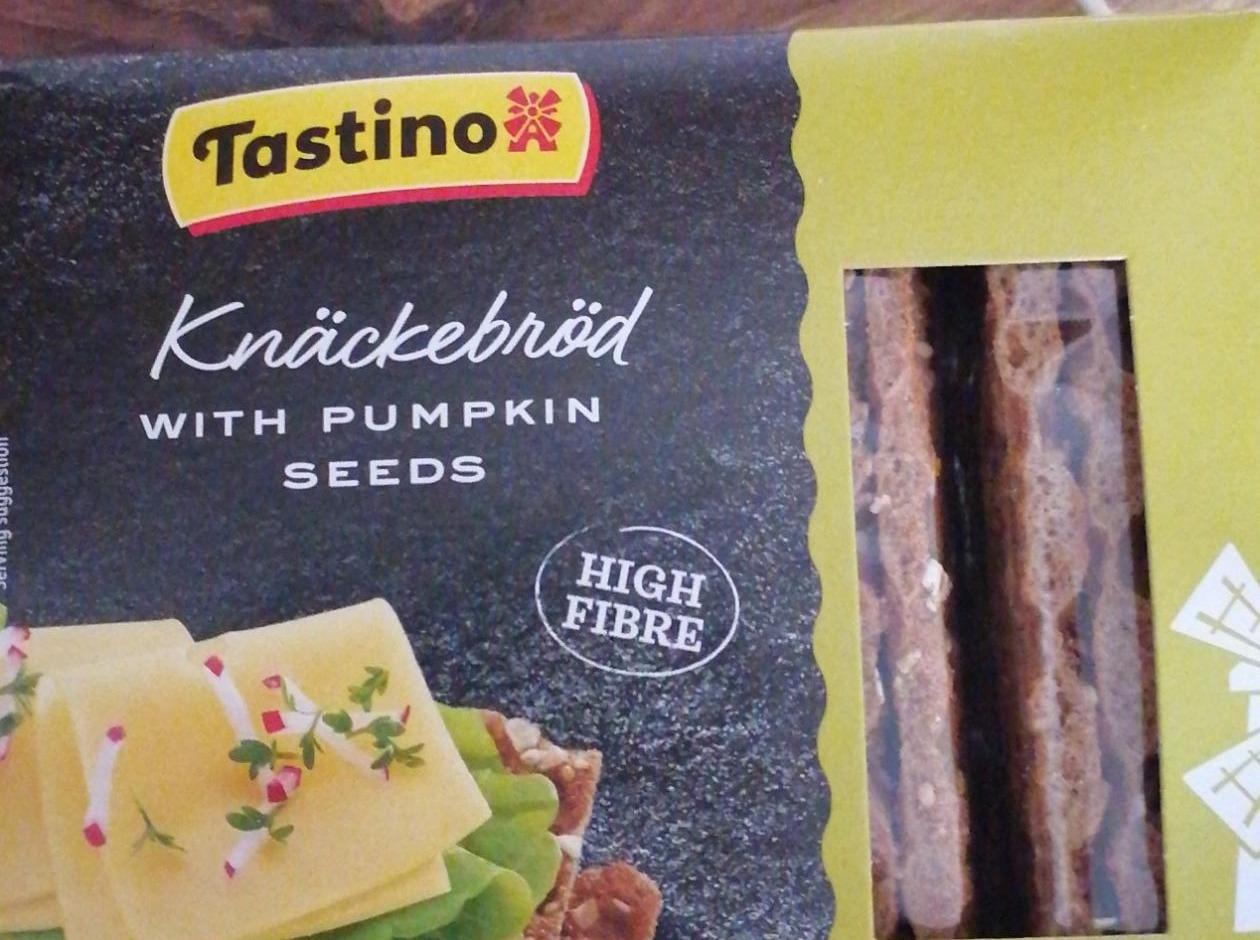 Fotografie - Knäckebröd with pumpkin seeds Tastino