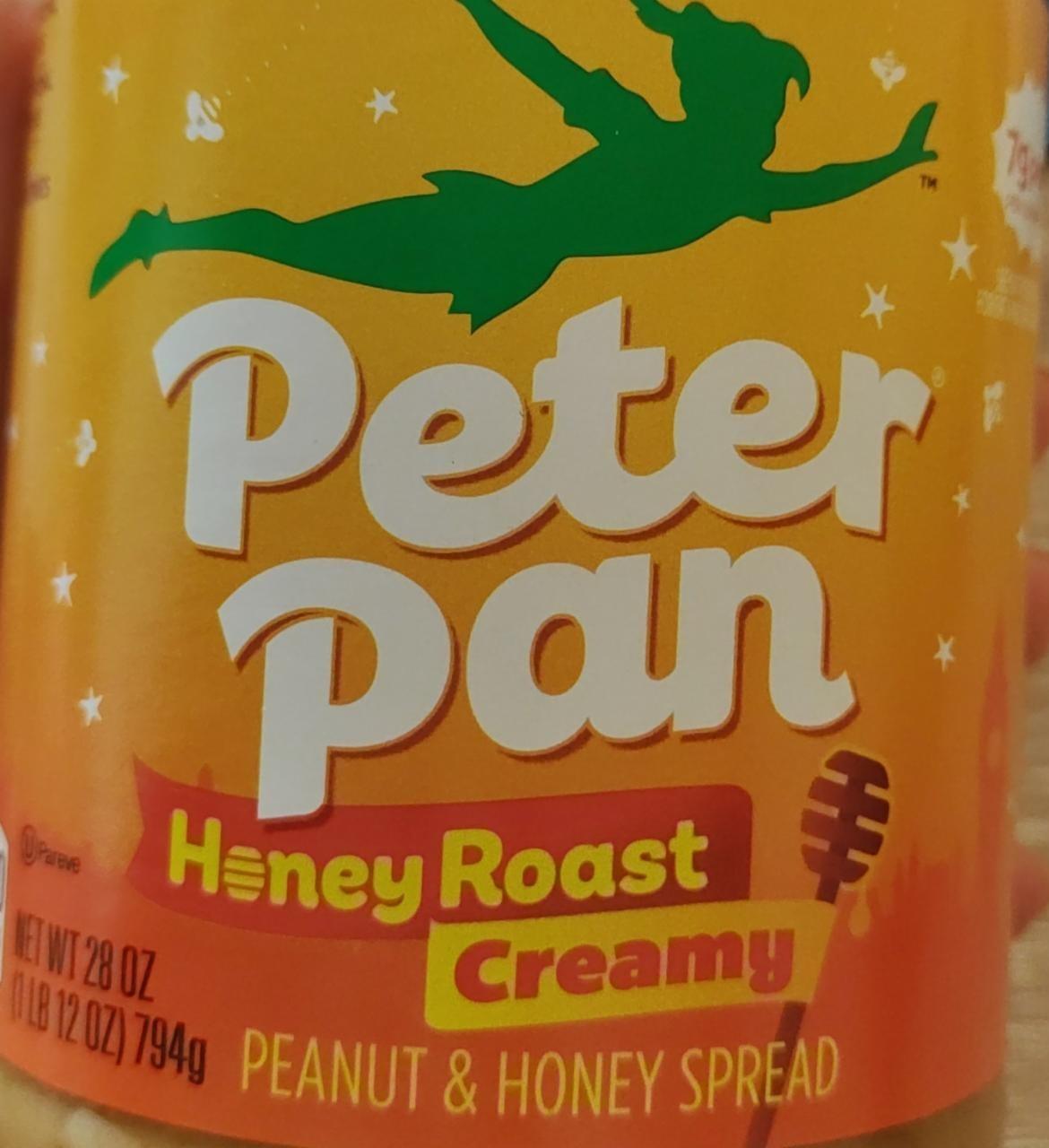 Fotografie - Honey Roast Creamy Peanut & Honey Spread Peter Pan