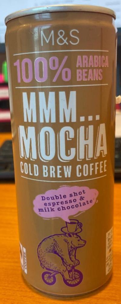 Fotografie - Mmm...Mocha cold brew coffee 100% arabica beans M&S