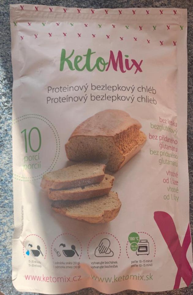 Fotografie - Proteinový bezlepkový chléb KetoMix