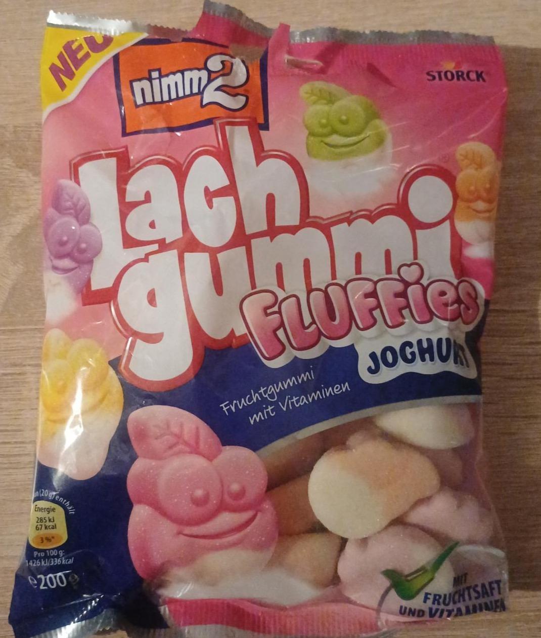Fotografie - Nimm2 Lach gummi Fluffies Joghurt