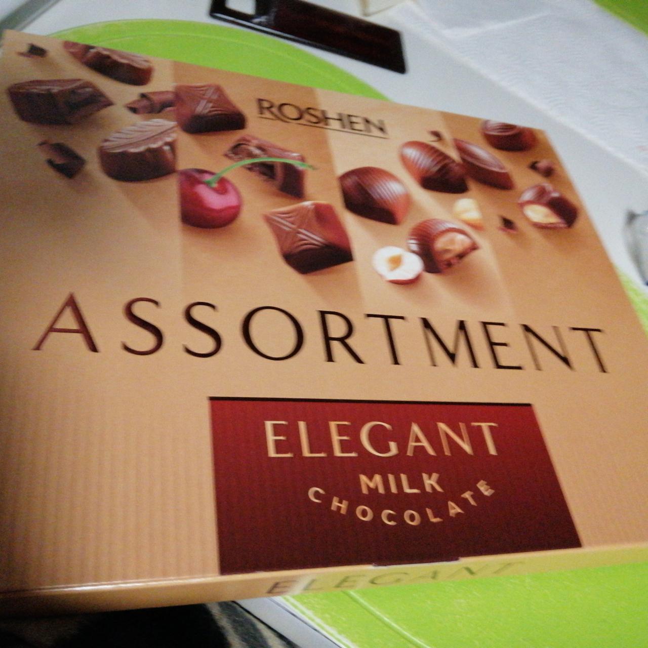 Fotografie - Assortment Elegant Milk Chocolate Roshen