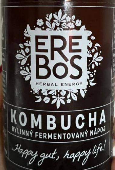 Fotografie - Kombucha bylinný fermentovaný nápoj Erebos