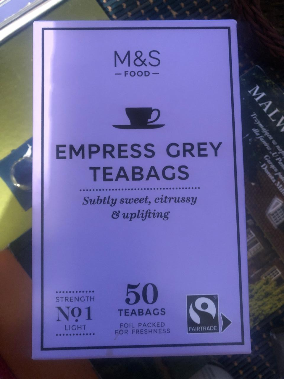 Fotografie - Empress Grey Teabags M&S Food