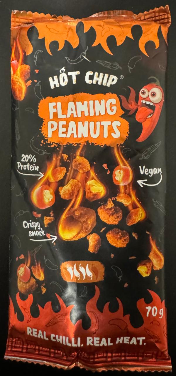 Fotografie - Flaming Peanuts Hot Chip