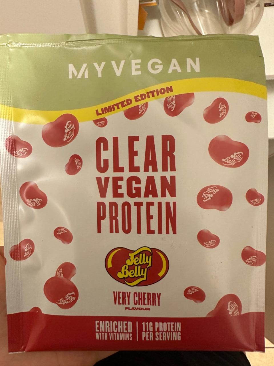 Fotografie - Clear Vegan Protein Jelly Belly Very Cherry MyVegan