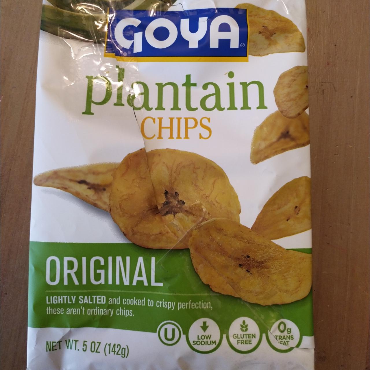 Fotografie - Plantain Chips Original Goya
