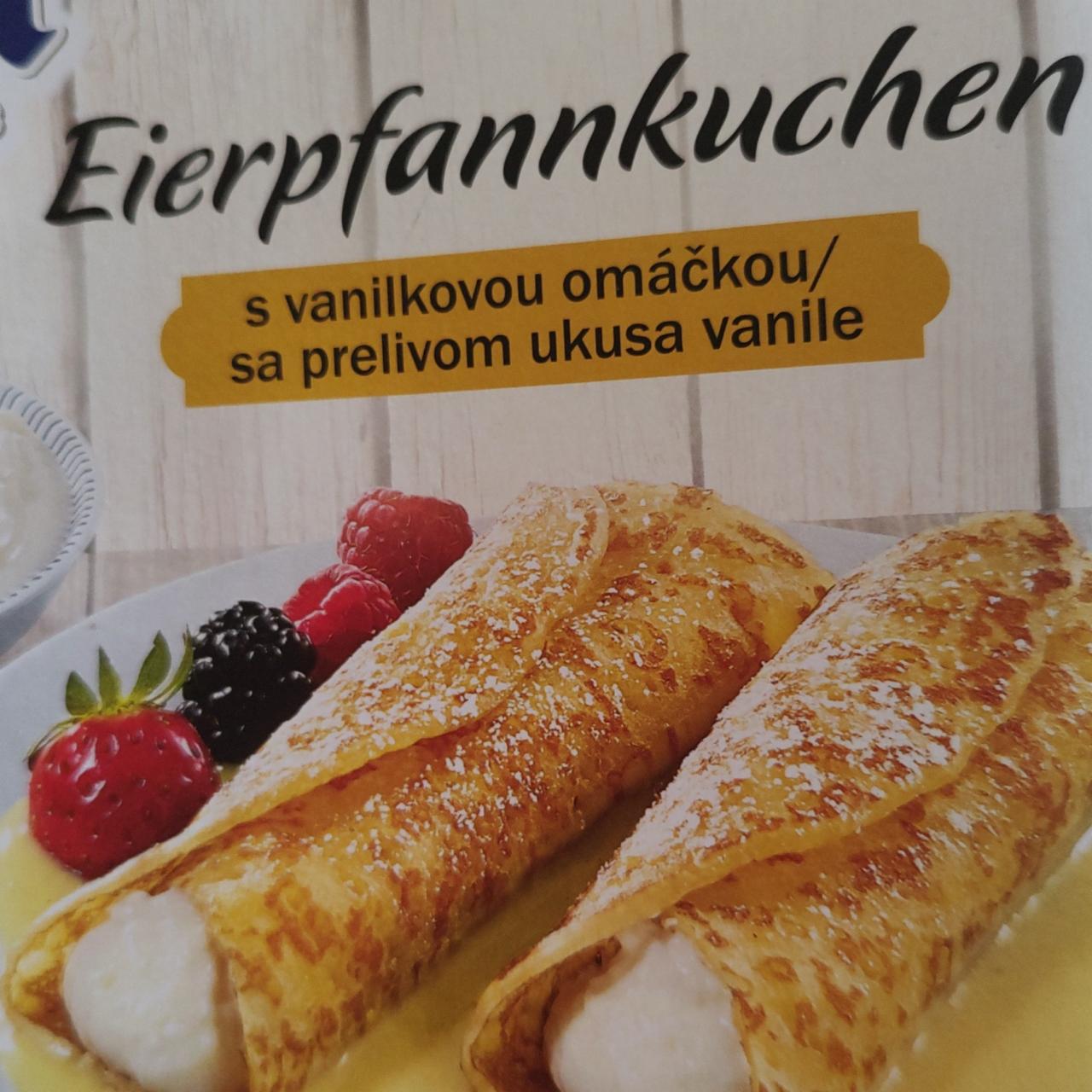 Fotografie - Eierpfannkuchen palačinky s vanilkovou omáčkou Alpen fest style