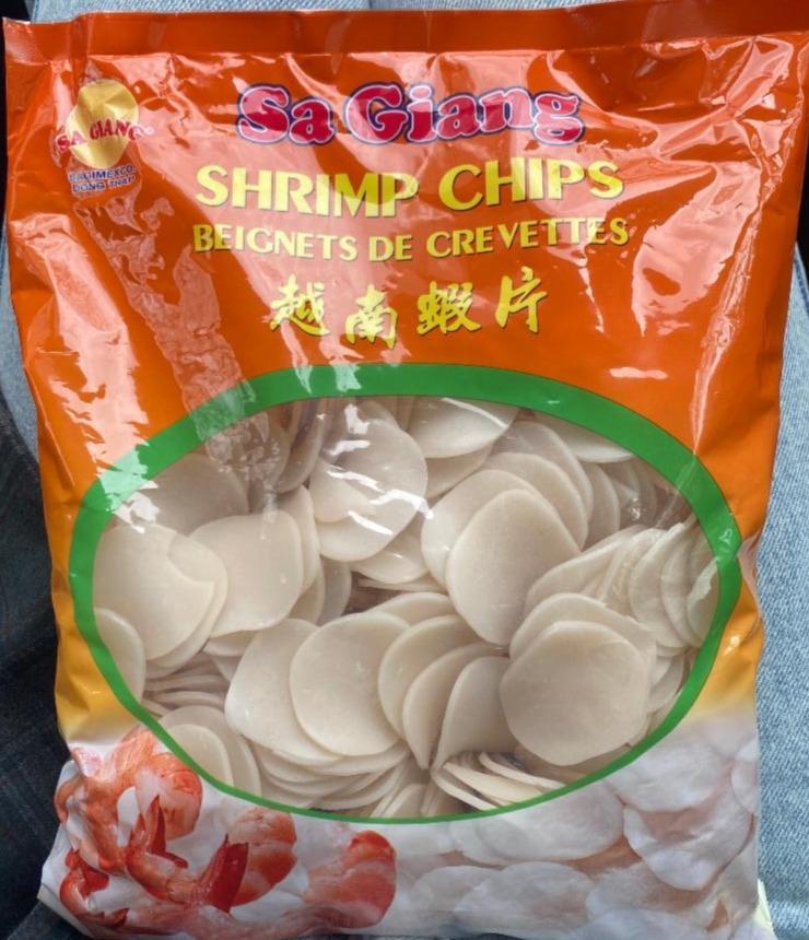 Fotografie - Shrimp Chips krevetové krekry na smažení Sa Giang