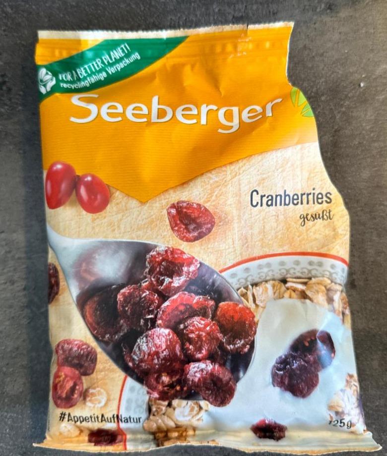Fotografie - Cranberries gesüßt Seeberger