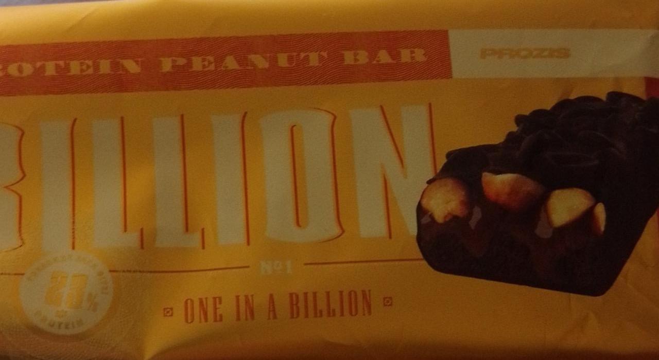 Fotografie - Prozis Billion protein peanut bar