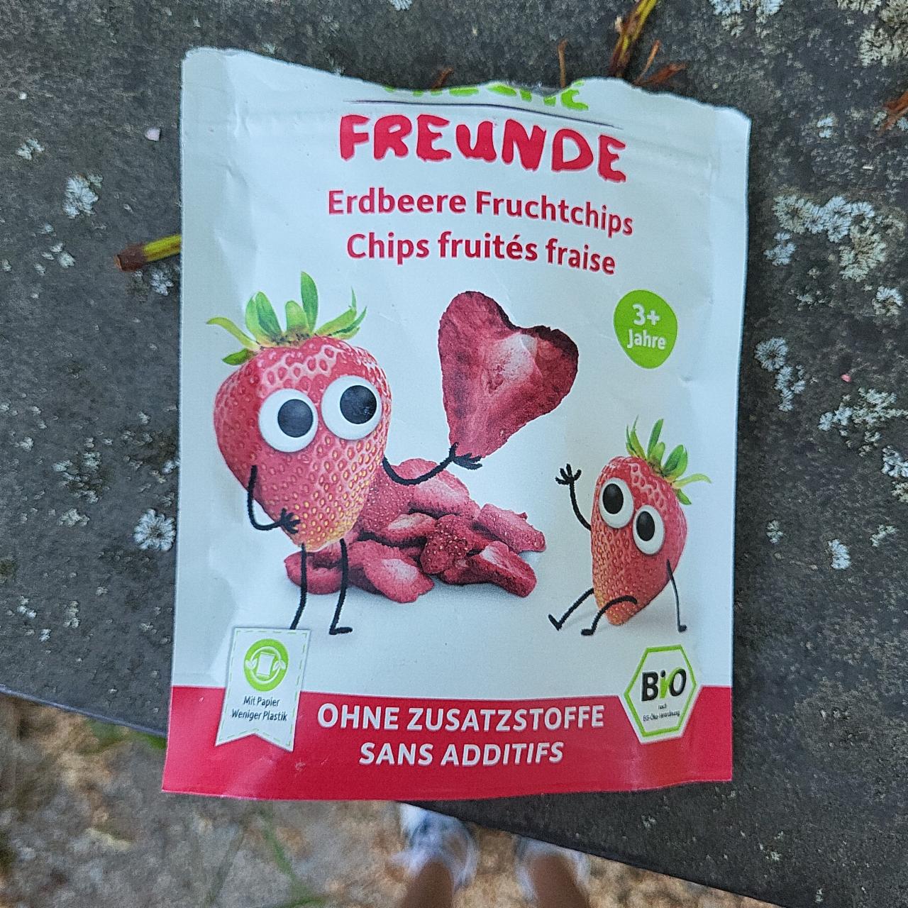 Fotografie - Erdbeere Fruchtchips Freche Freunde