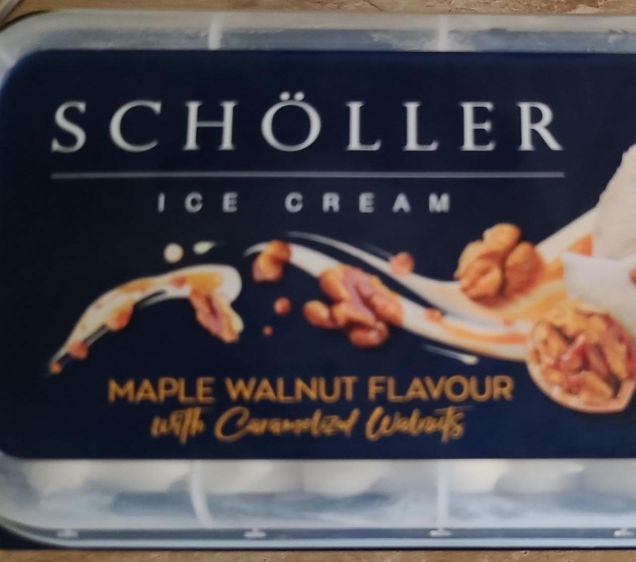 Fotografie - Ice cream Maple walnut flavour Schöller