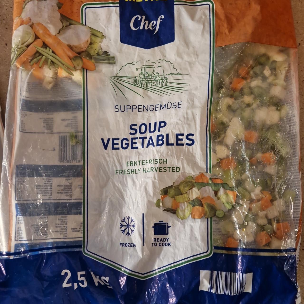 Fotografie - Soup vegetables Metro Chef