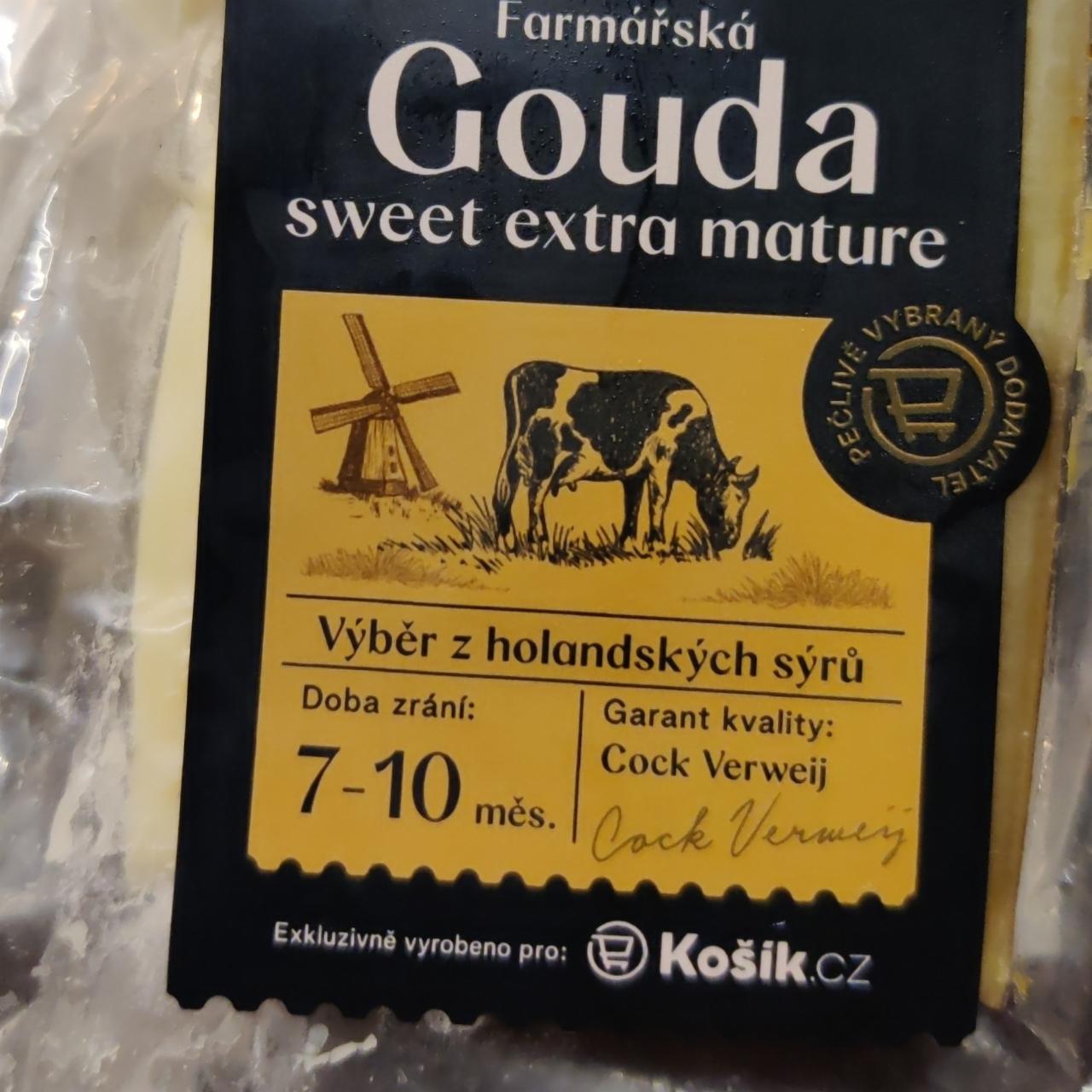 Fotografie - Farmářská gouda Sweet extra mature Košík.cz