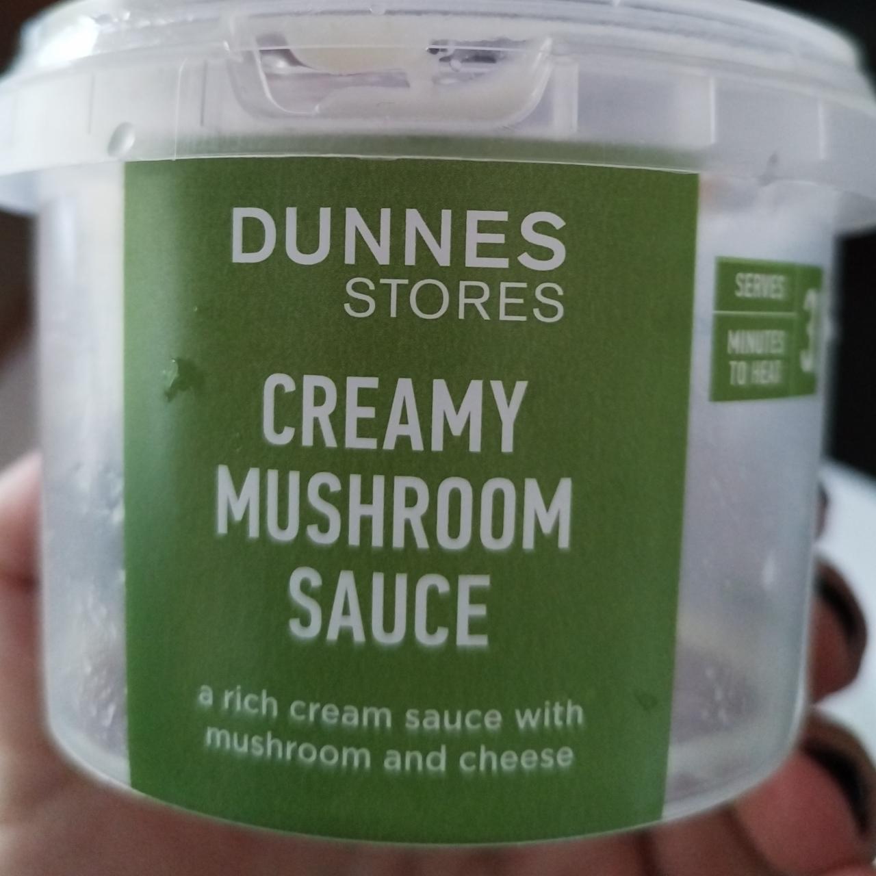 Fotografie - Creamy Mushroom sauce Dunnes Stores