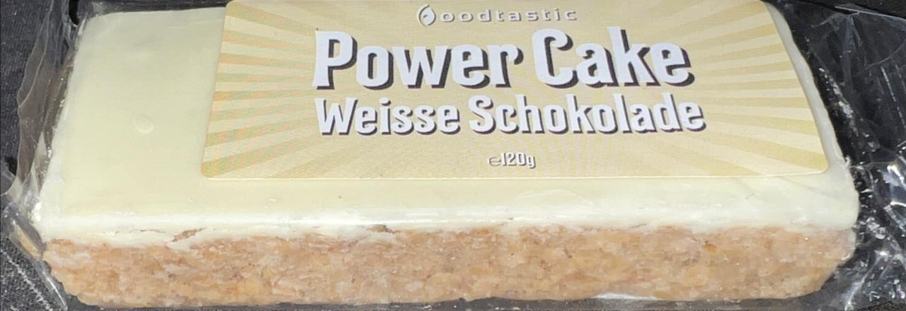 Fotografie - Power Cake Weisse Schokolade Foodtastic