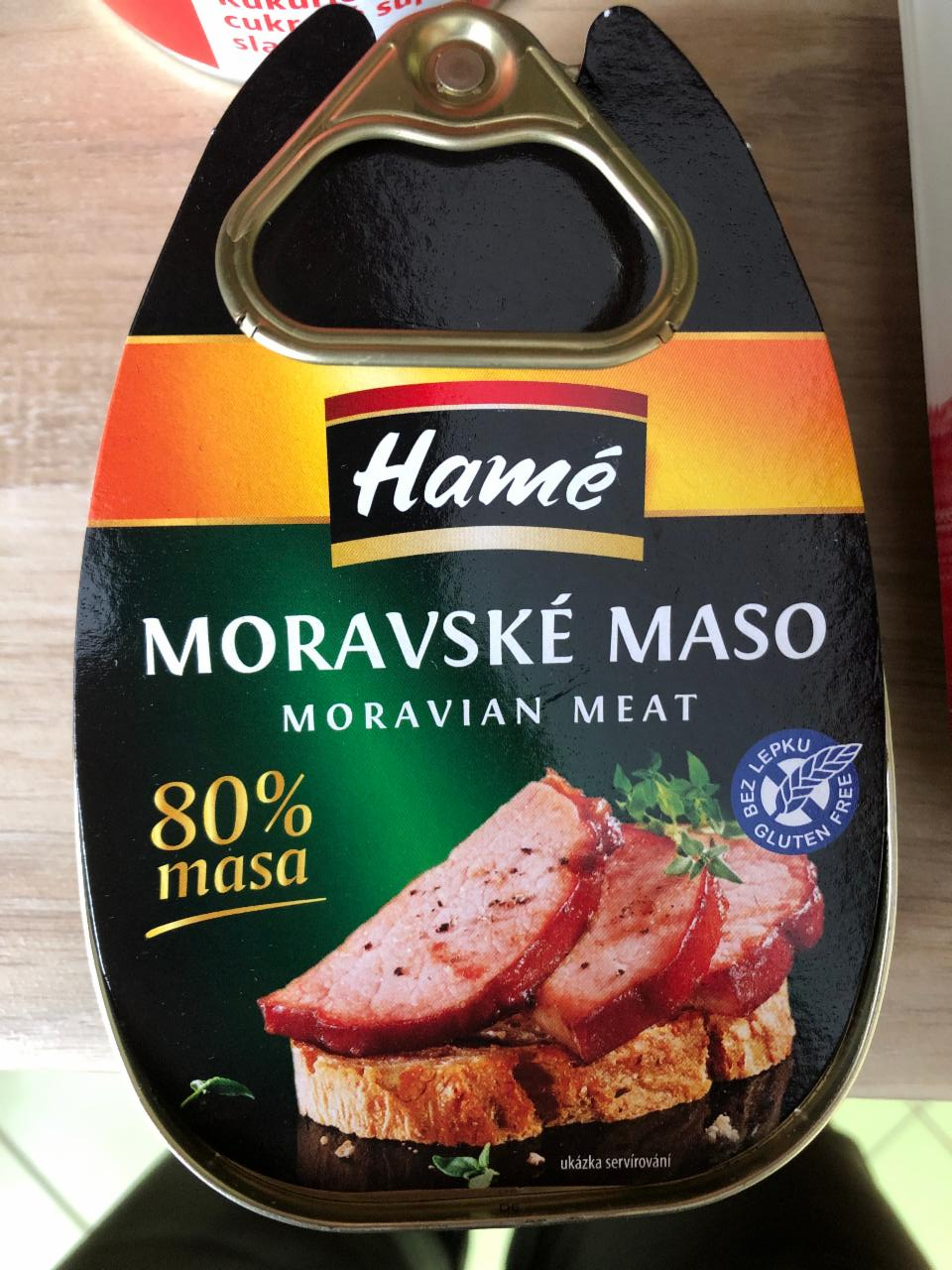 Fotografie - Moravské maso 80% masa Hamé