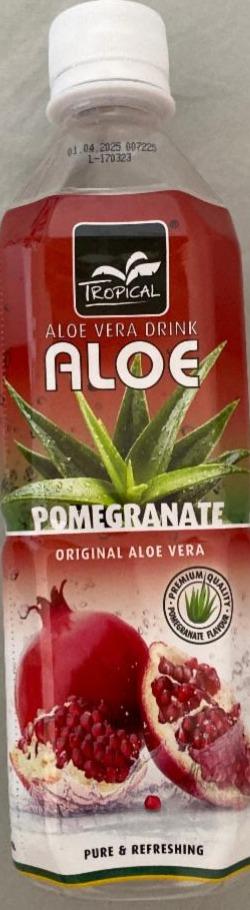 Fotografie - Aloe Vera drink aloe pomegranate Tropical