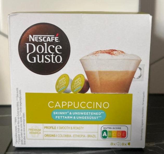 Fotografie - Cappuccino skinny & unsweetened Nescafé Dolce Gusto