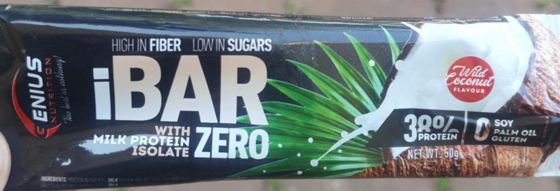 Fotografie - iBar Zero Wild Coconut flavour Genius Nutrition