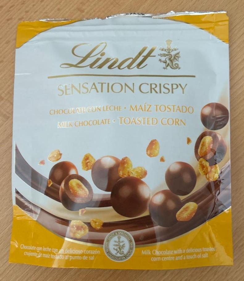 Fotografie - Sensation Crispy Milk Chocolate Toasted Corn Lindt