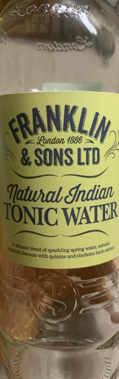 Fotografie - Franklin & Sons ltd Tonic water