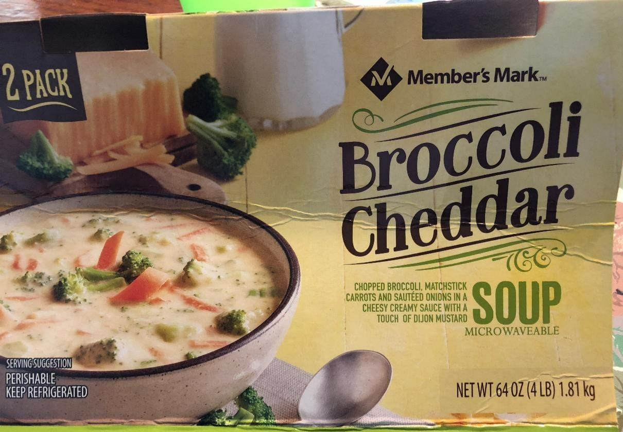 Fotografie - broccoli cheddar soup