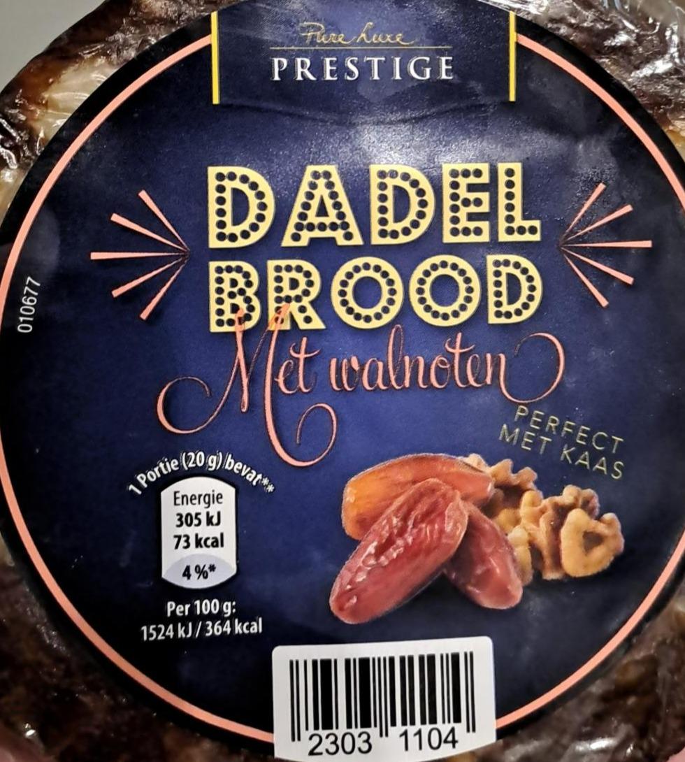 Fotografie - Dadel Brood met walneten Prestige