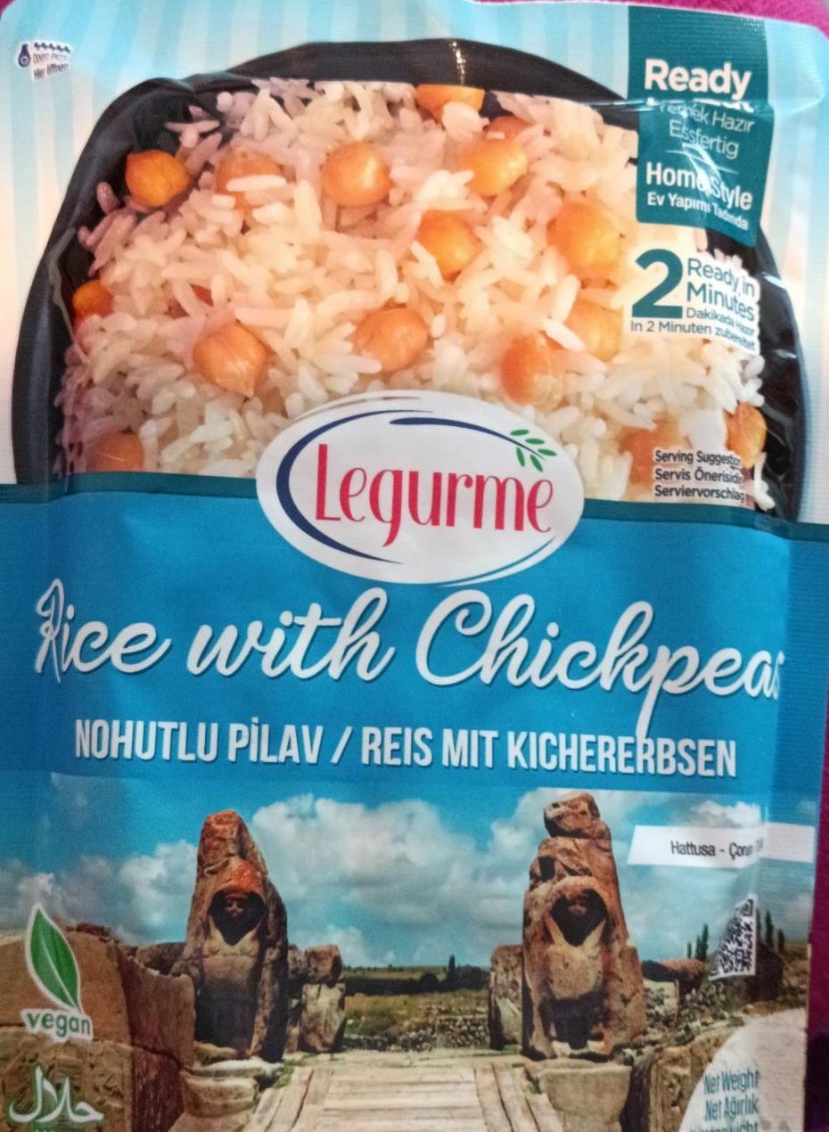 Fotografie - Rice with Chickpeas Legurme