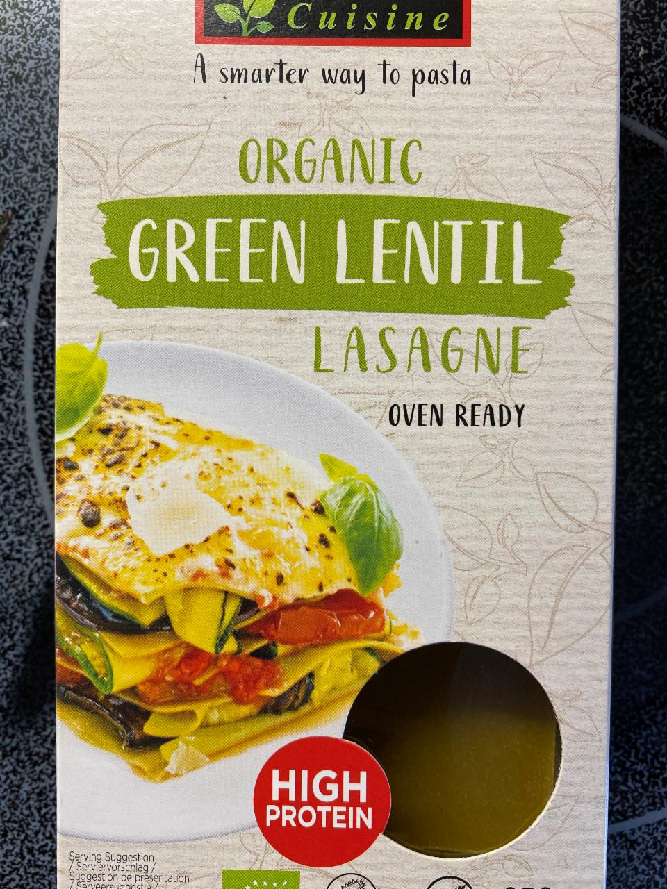 Fotografie - Organic Green Lentils Lasagne