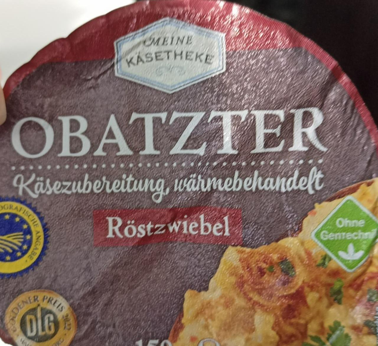 Fotografie - Obatzter Röstzwiebel Meine Käsetheke