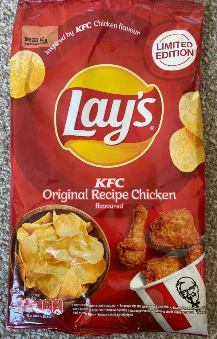 Fotografie - KFC Original Recipe Chicken flavoured Lay's