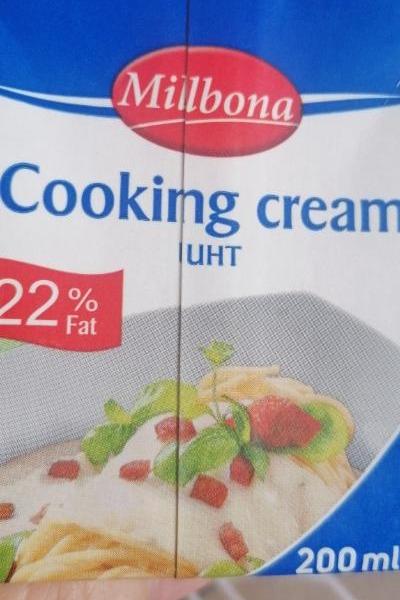 Fotografie - cooking cream 22% Milbona