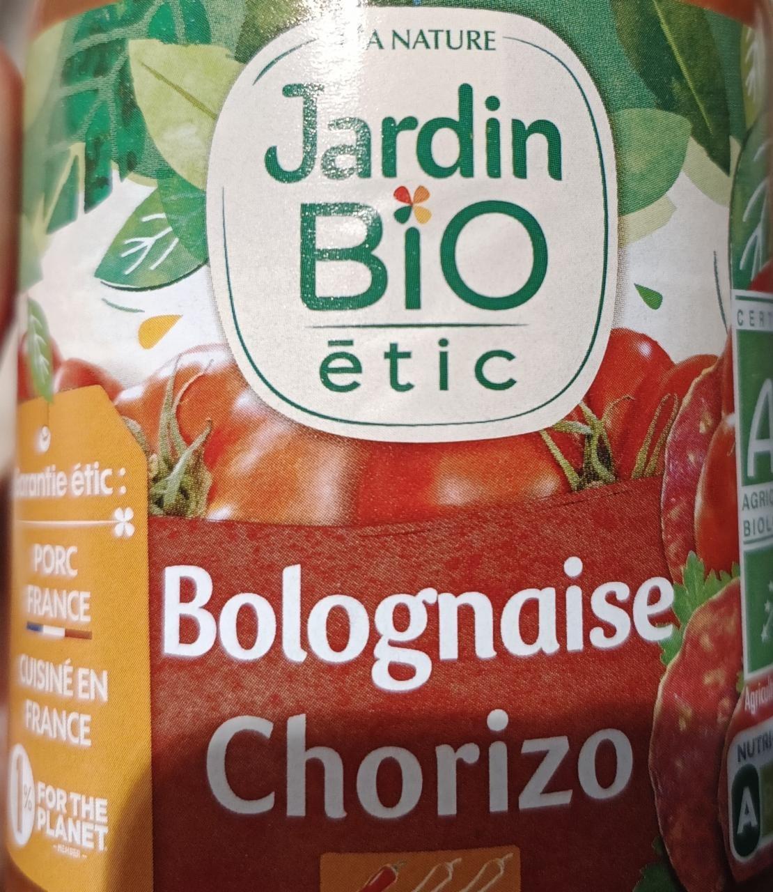 Fotografie - Bolognaise Chorizo Jardin BIO