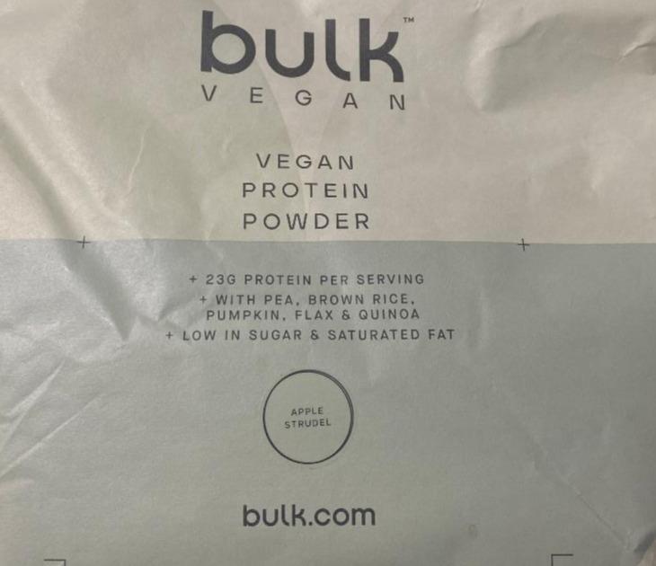 Fotografie - Vegan Protein Powder Apple Strudel Bulk