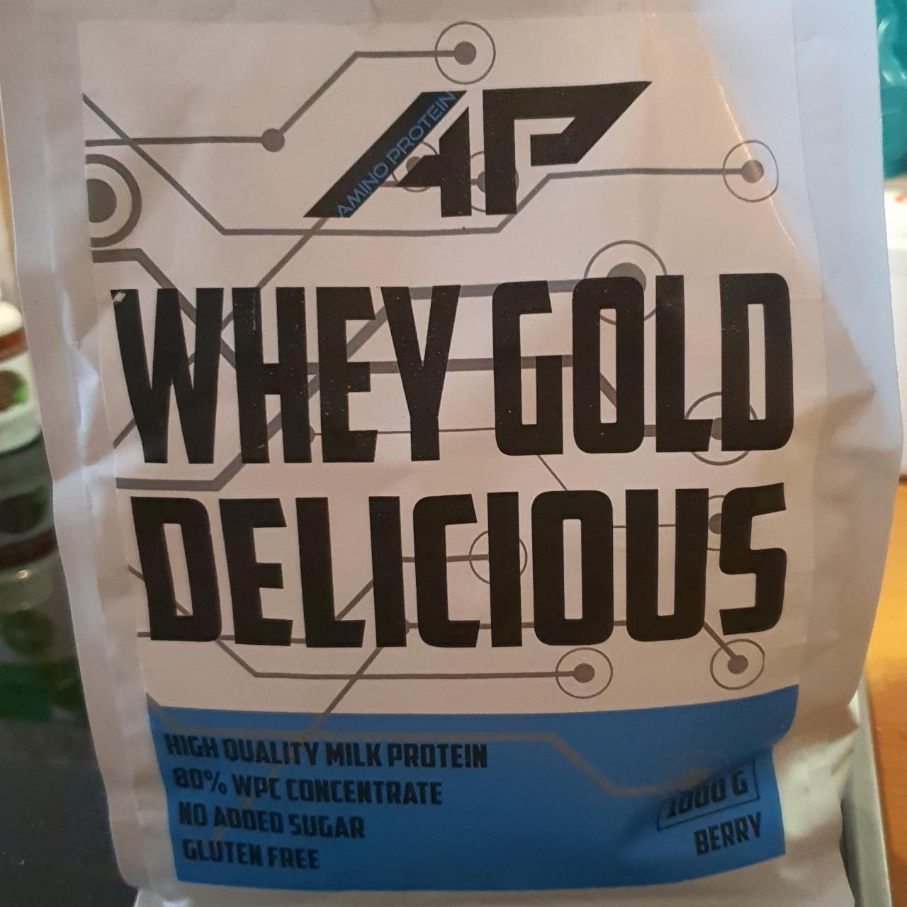 Fotografie - Whey Gold Delicious Berry AminoProtein
