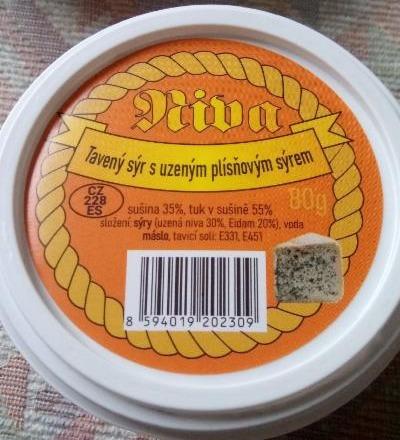 Fotografie - Tavený sýr s uzeným plísňovým sýrem