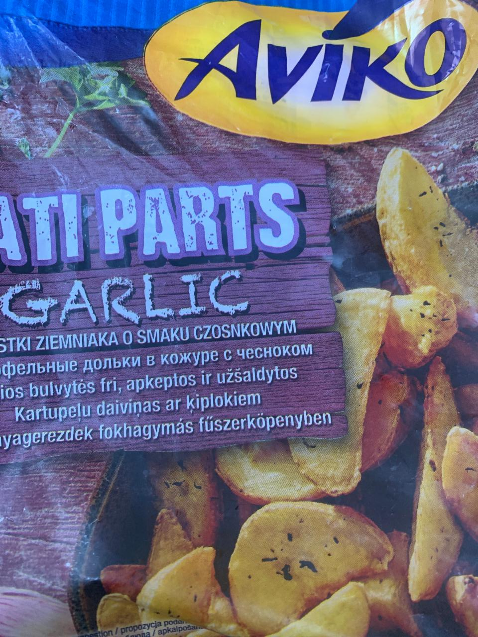 Fotografie - Pati Parts garlic bramborové dílky Aviko