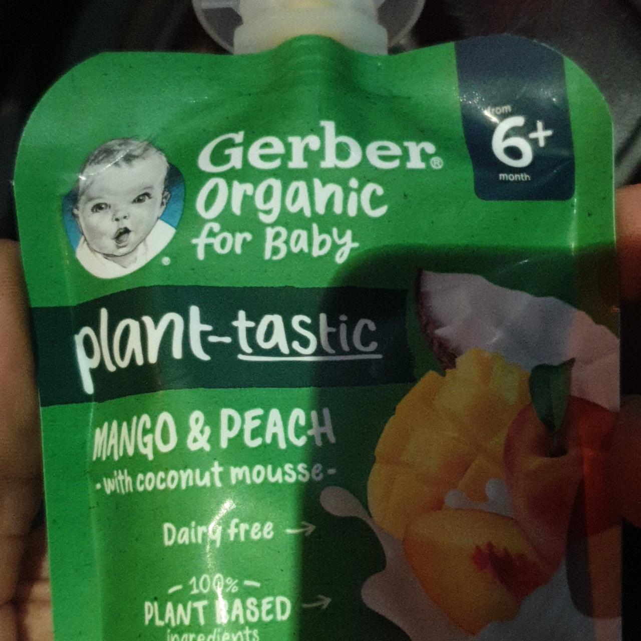 Fotografie - Gerben organic for baby Mango&Peach